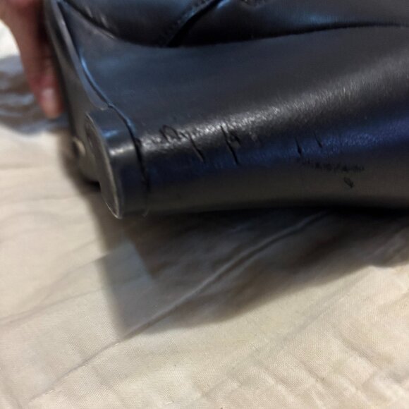 🎯 A New Day Black Pointed Toe Wedge Ankle Boots | Size 8 - Picture 3 of 3